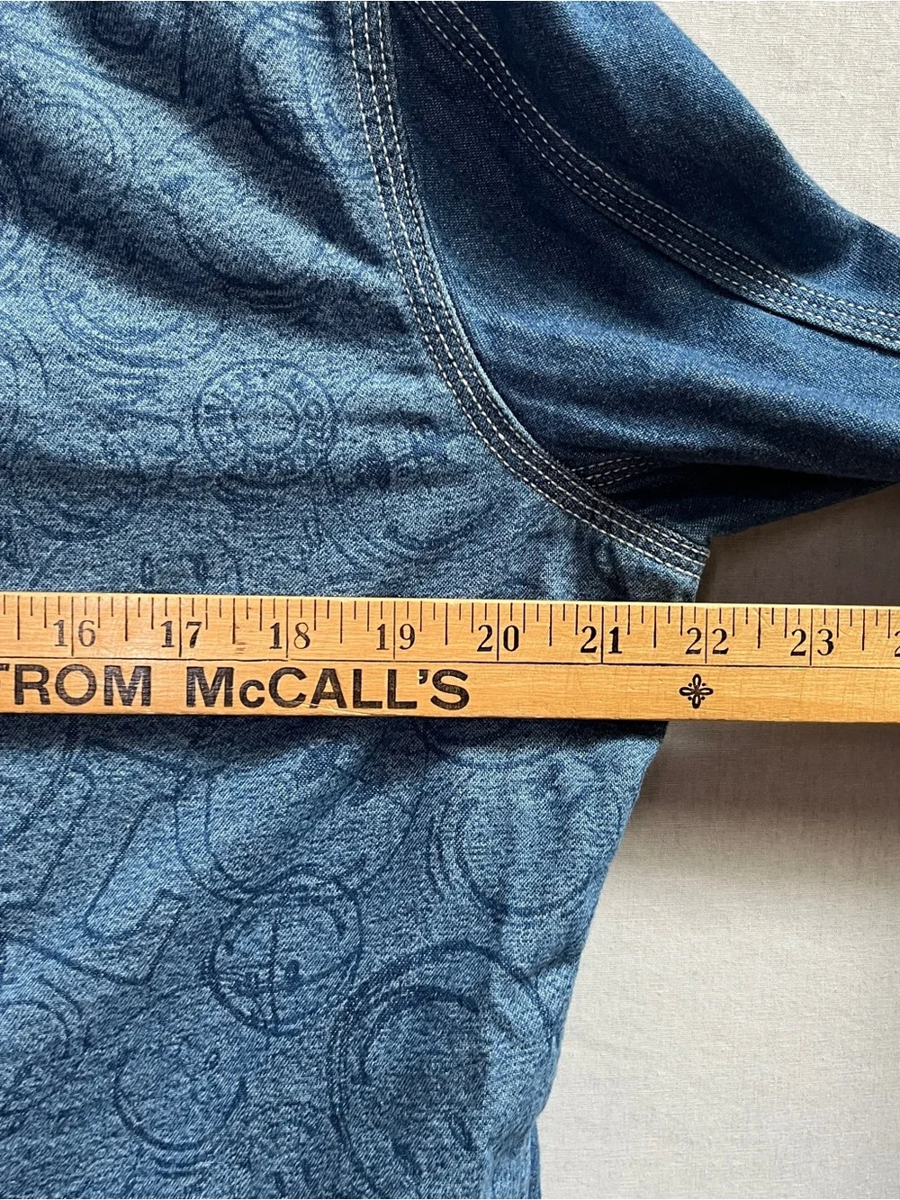 Lee Jeans x Smiley Face Collab Button Down Denim Shirt L - Picture 6 of 6